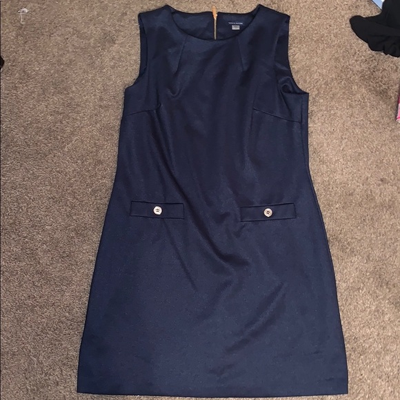 Navy blue dress - Picture 1 of 7